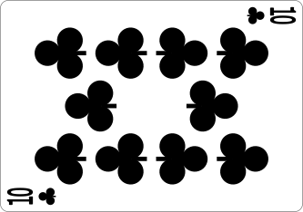 10 of Clubs