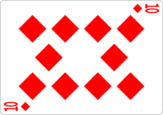 10 of Diamonds