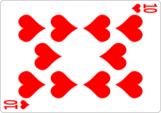 10 of Hearts