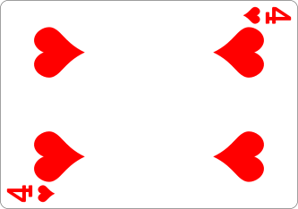 4 of Hearts