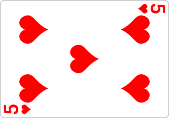 5 of Hearts